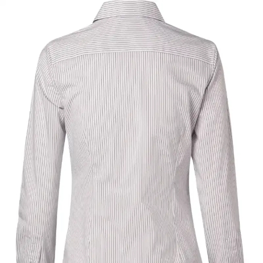 Picture of Winning Spirit, Ladies Ticking Stripe L/S Shirt